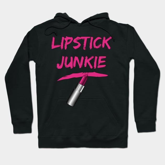 Lipstick Junkie Hoodie by TTLOVE